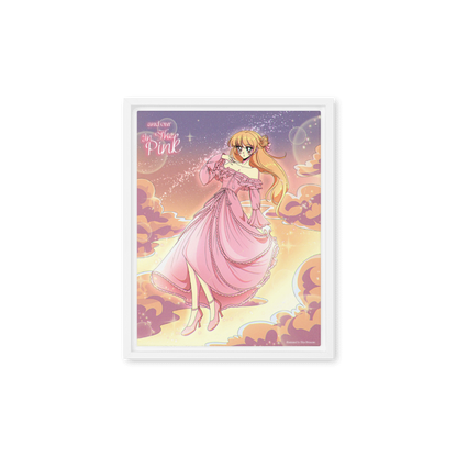 In The Pink 5th Anniversary Framed Art Print