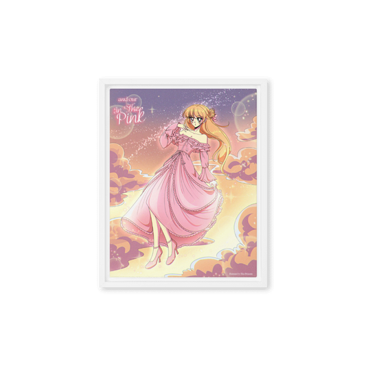 In The Pink 5th Anniversary Framed Art Print