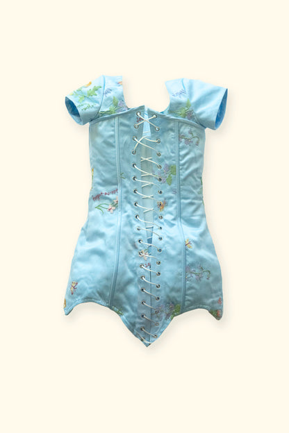 Under The Flower Soft Bone Sleeved Corset and Skirt Set (Freddie x And Our Label)