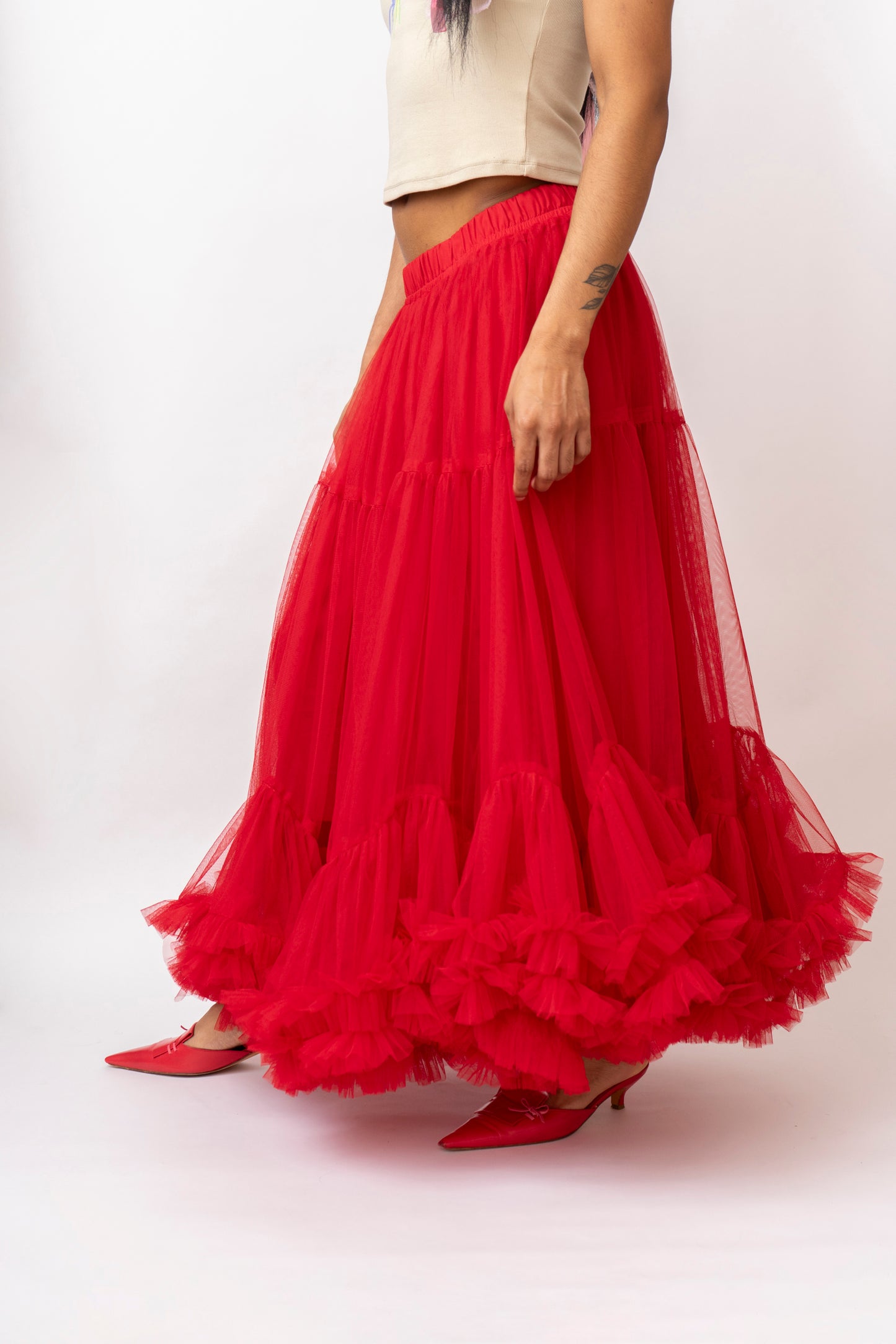 Fran Billowing Tulle Skirt