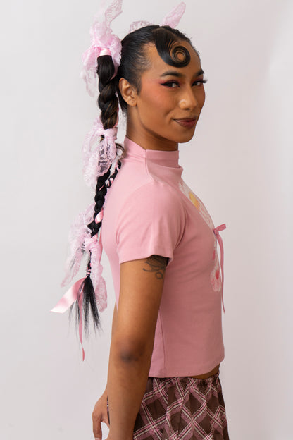 Bisou Bisou Bear Essential Semi Cropped Top