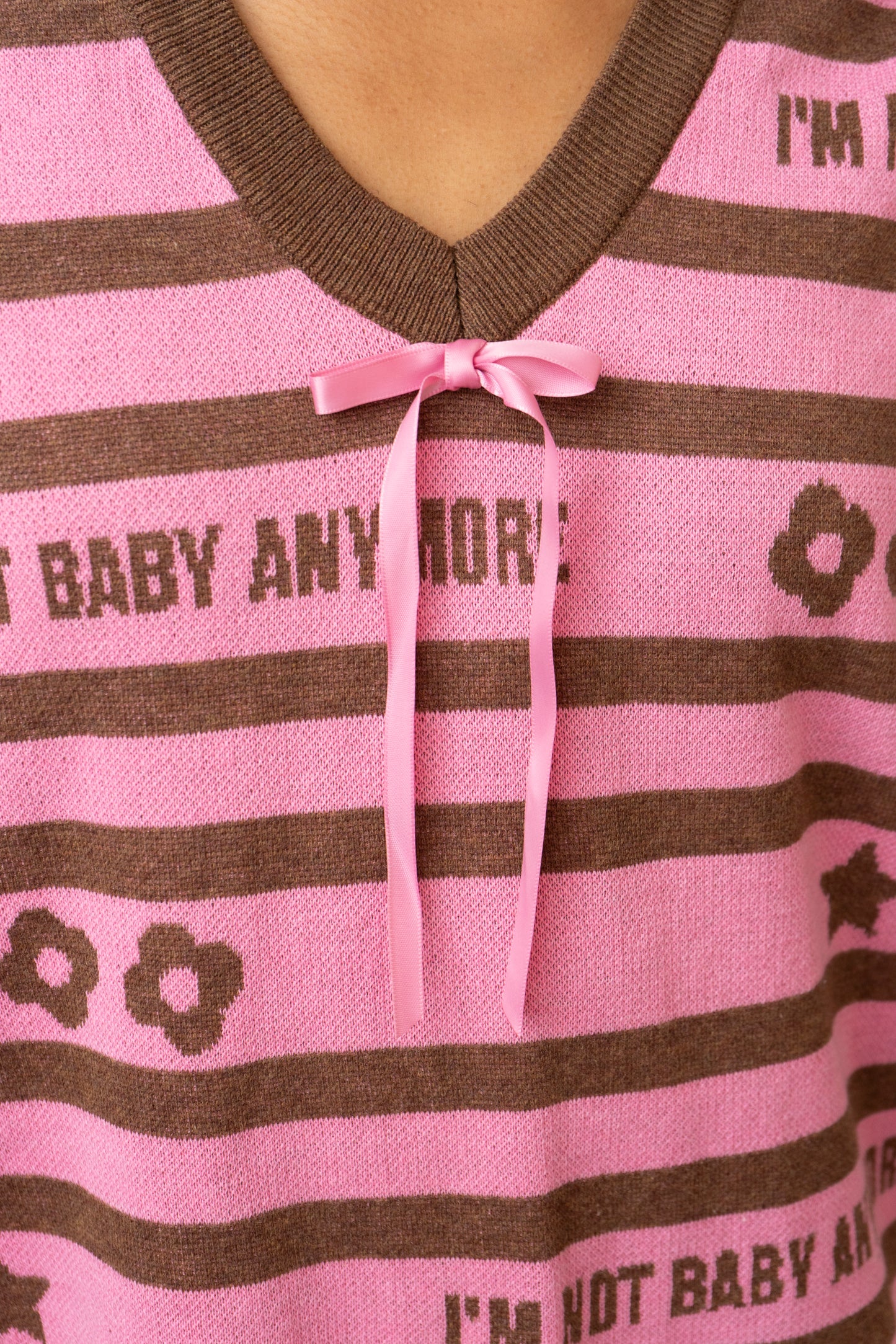 Not Baby Anymore Lightweight Sweater Vest