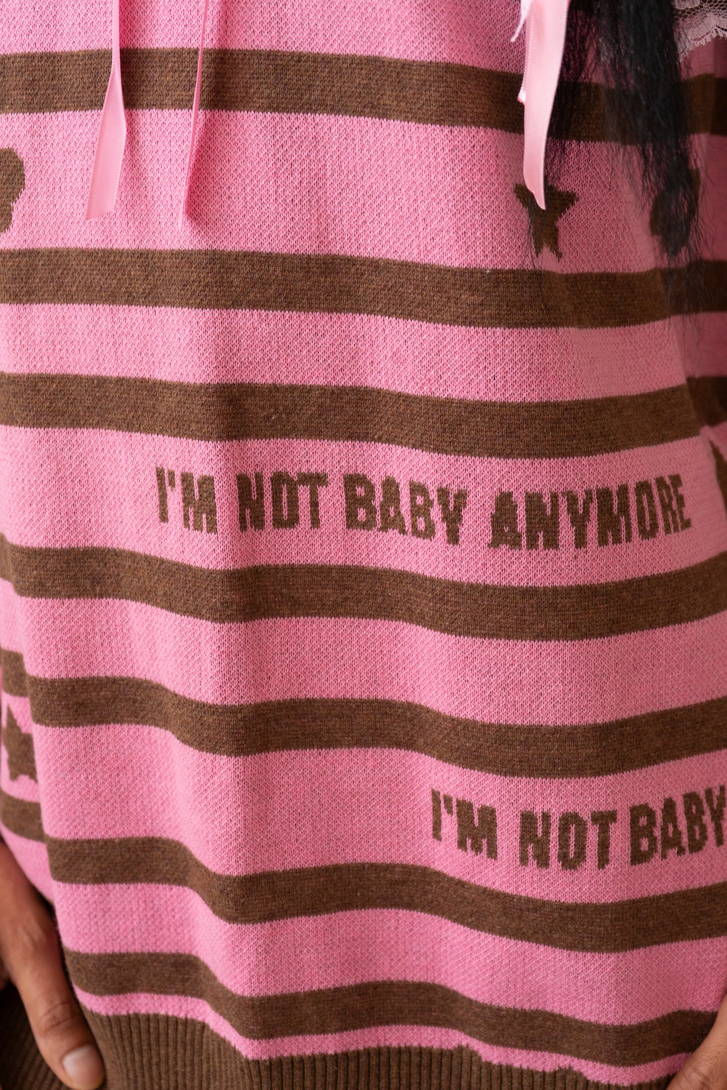 Not Baby Anymore Lightweight Sweater Vest