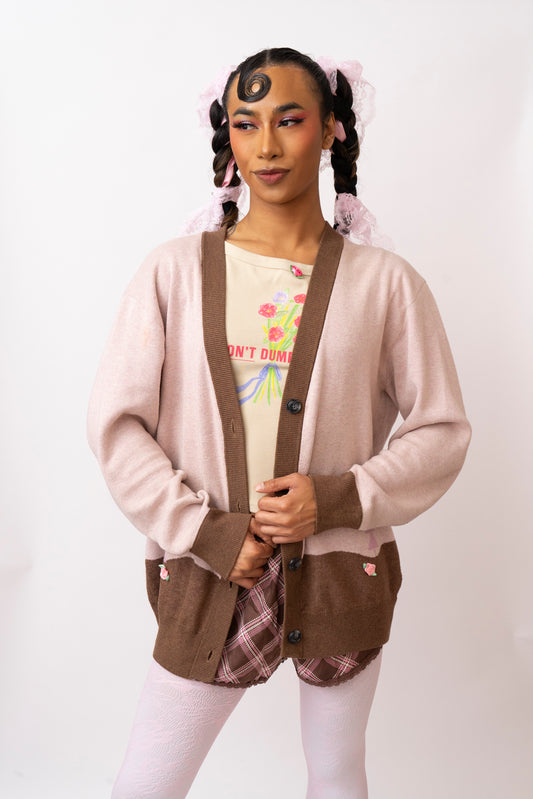 Way Back Home Casual Knitted Cardigan