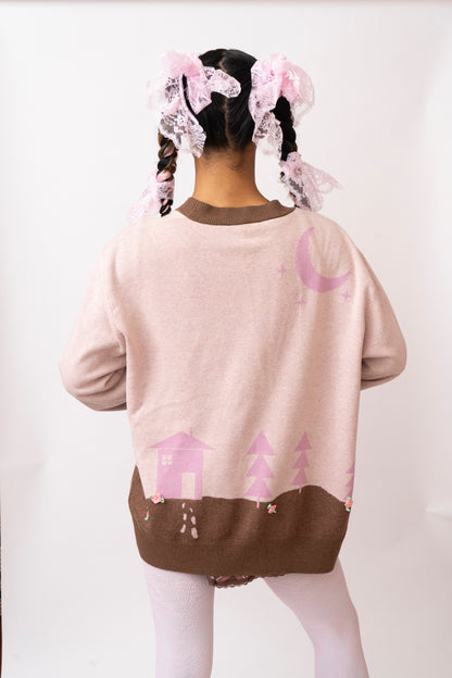 Way Back Home Casual Knitted Cardigan