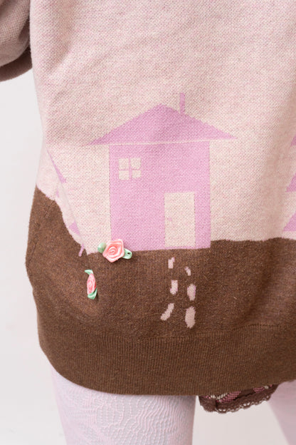 Way Back Home Casual Knitted Cardigan