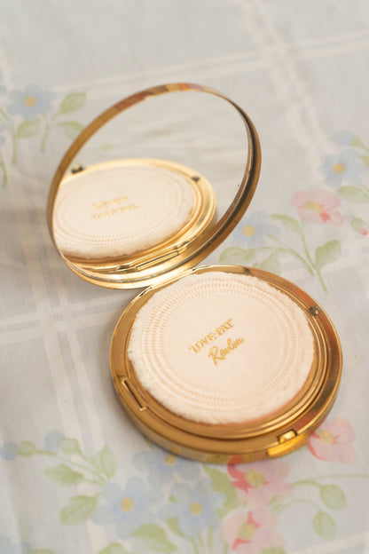 Vintage Custom Cotillion by AVON Powder Compact
