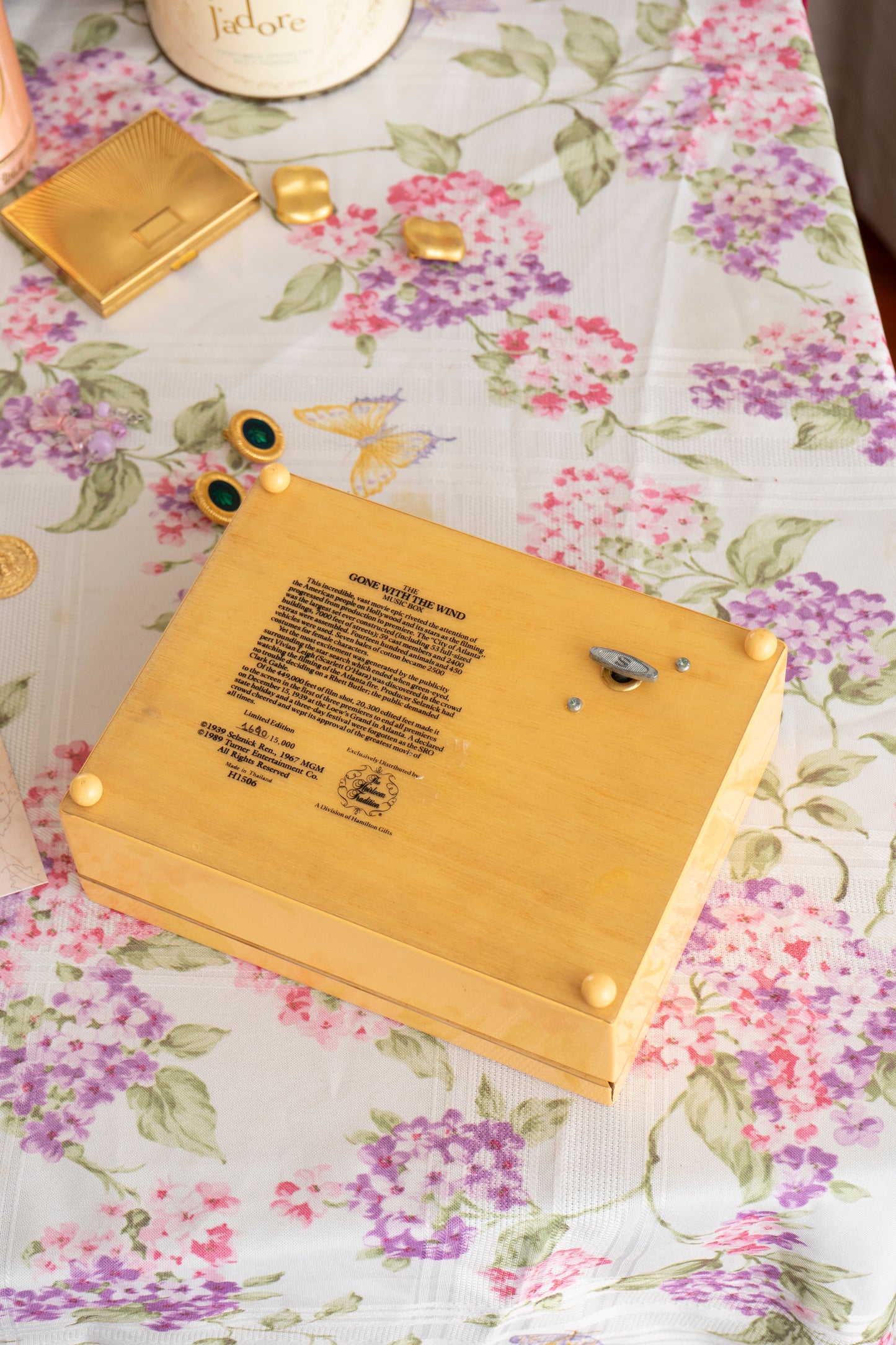 Vintage Gone with the Wind Exclusive Music Box