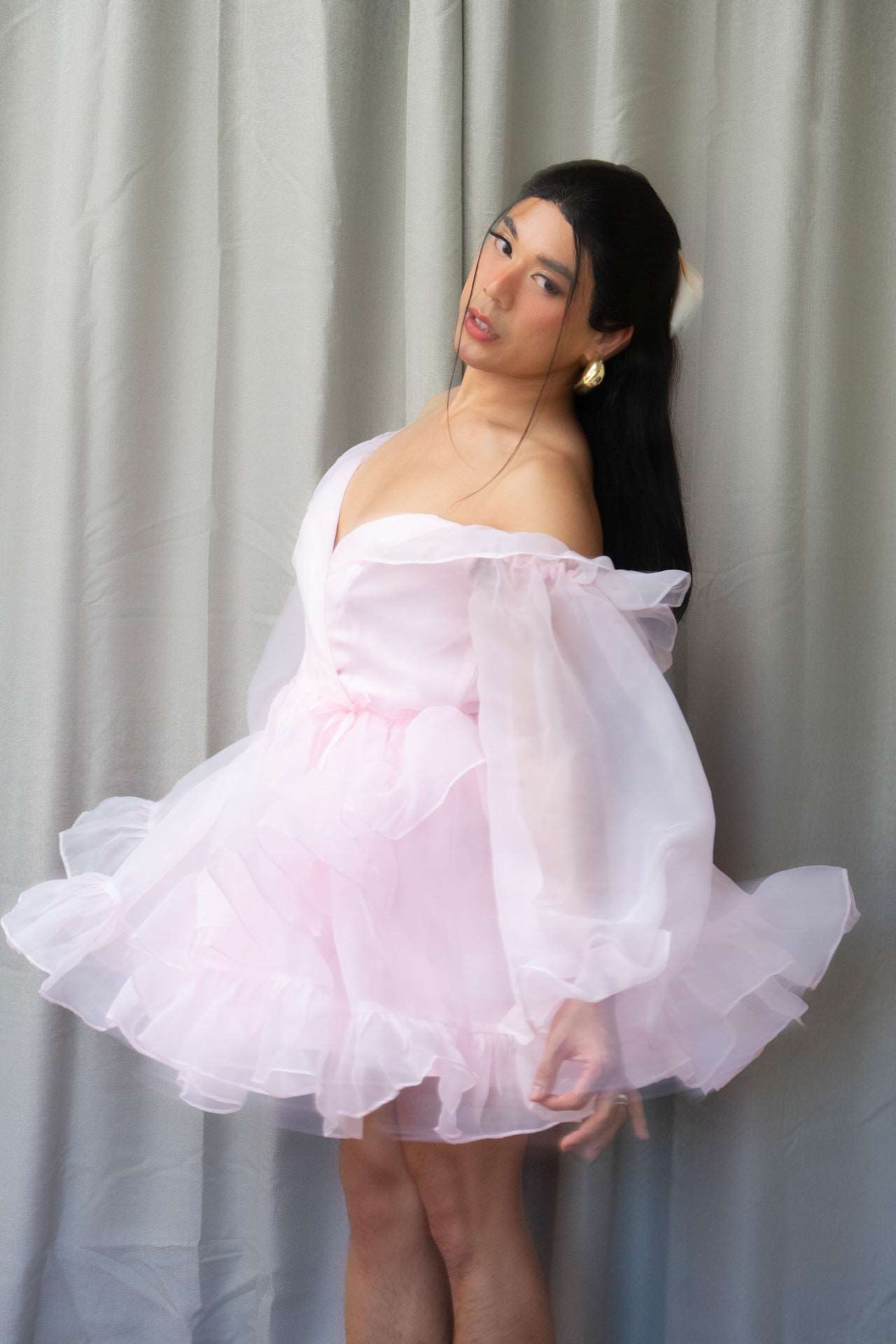 Spring Blossom Mini Tulle Dress