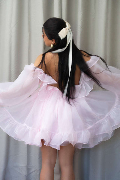 Spring Blossom Mini Tulle Dress