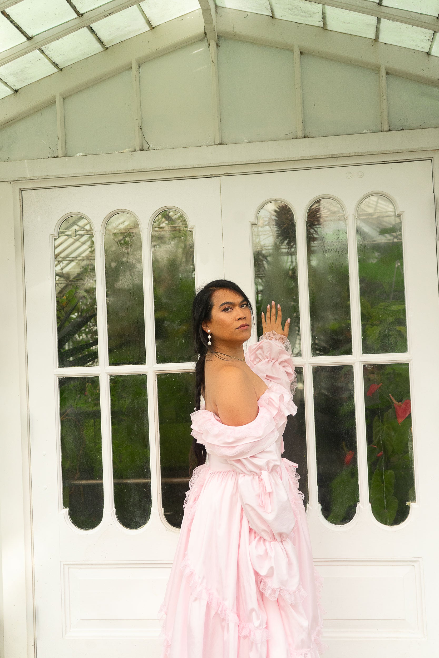 pink after 5 dress EXCLUSIVE