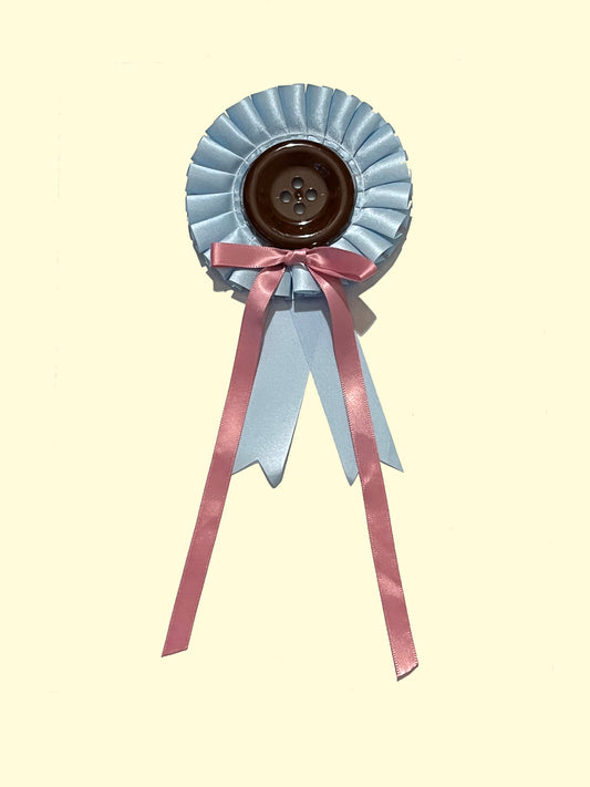 Cute as a Button Prize Ribbon